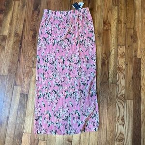 Floral Long Pencil Skirt